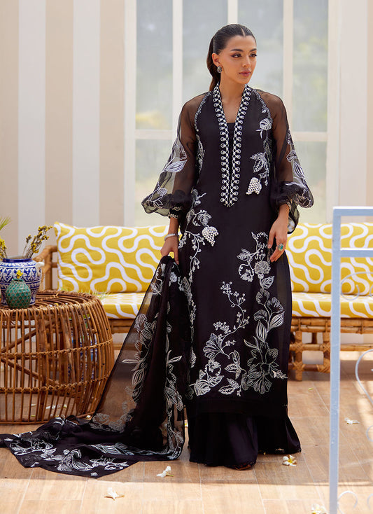 REINA EBONY SHIRT AND DUPATTA | Farah Talib Aziz 2025