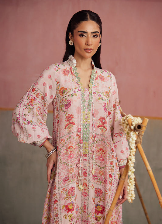 Nisa Blush Shirt  | FARAH TALIB AZIZ