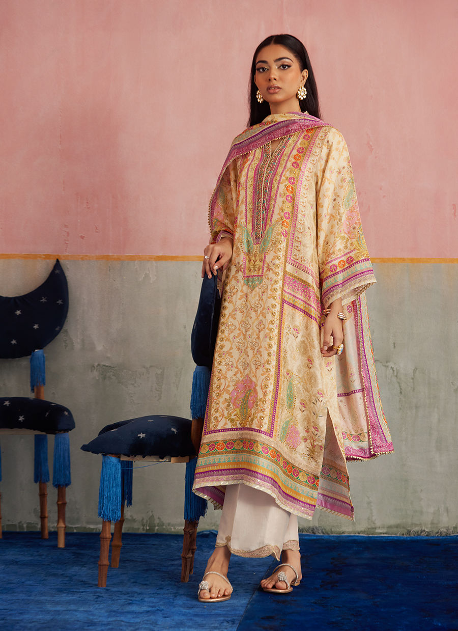 Vivi Shirt And Dupatta | FARAH TALIB AZIZ