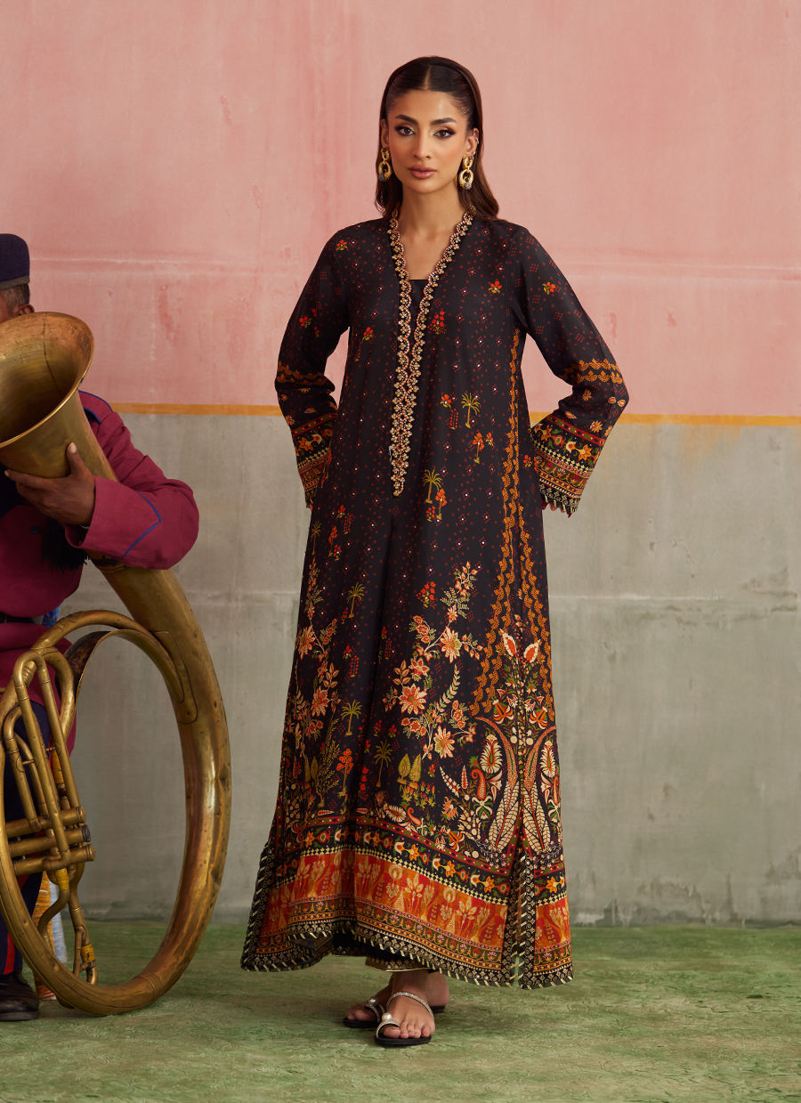 Odina Onyx Shirt | FARAH TALIB AZIZ