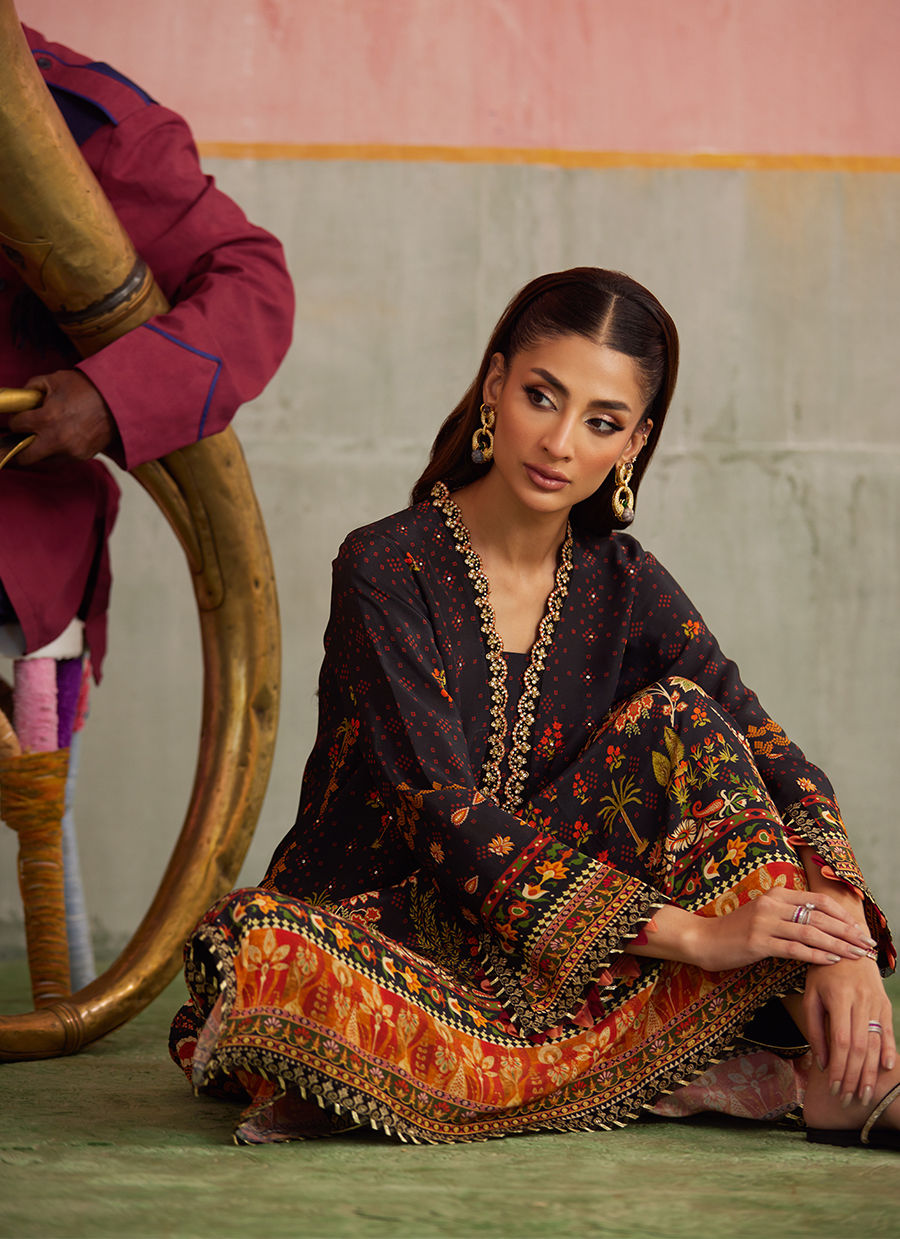 Odina Onyx Shirt | FARAH TALIB AZIZ