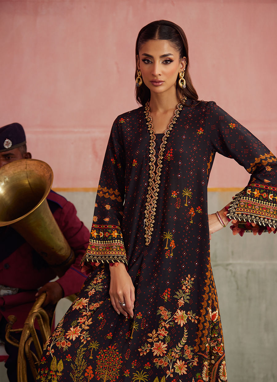 Odina Onyx Shirt | FARAH TALIB AZIZ