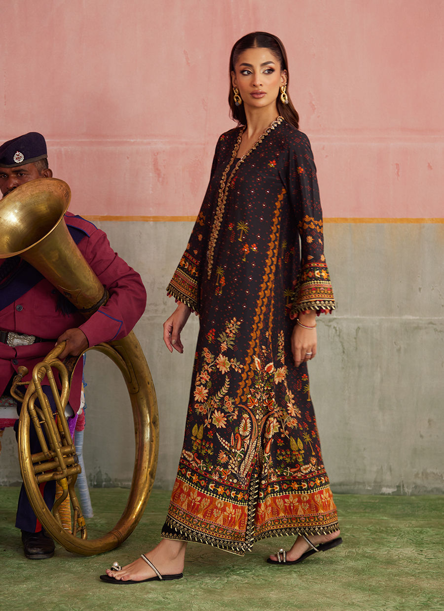 Odina Onyx Shirt | FARAH TALIB AZIZ