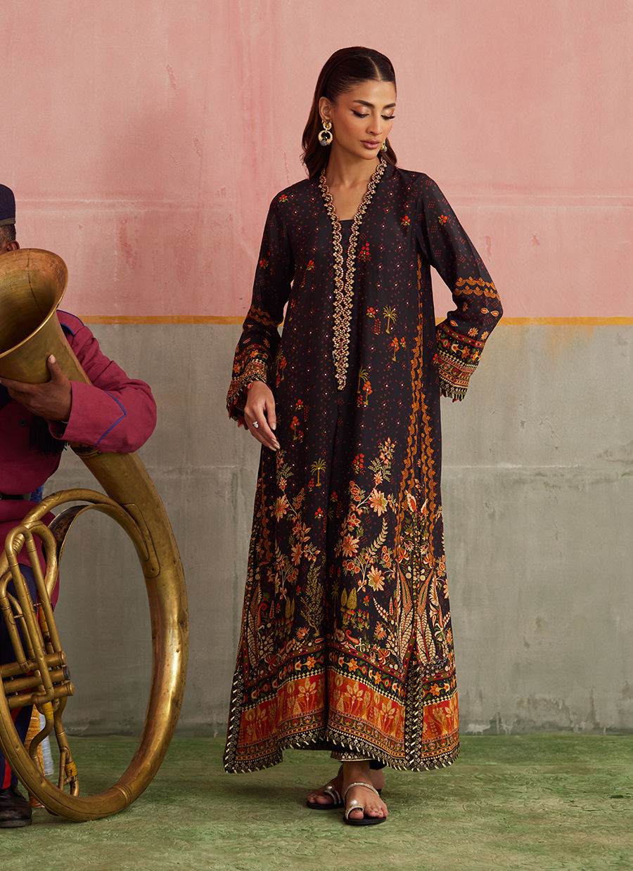 Odina Onyx Shirt | FARAH TALIB AZIZ