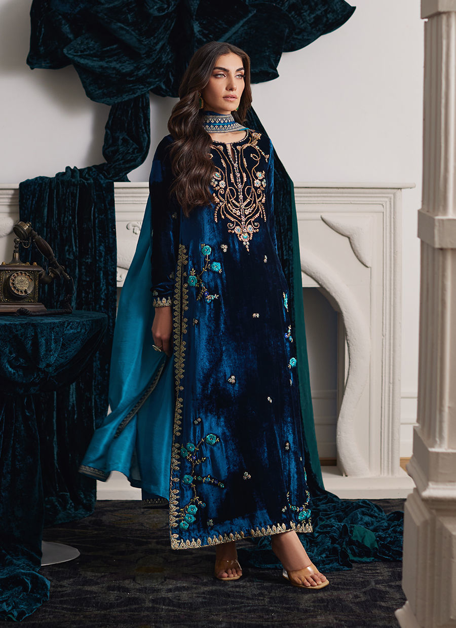 Dio pants only | Velvet | FARAH TALIB AZIZ