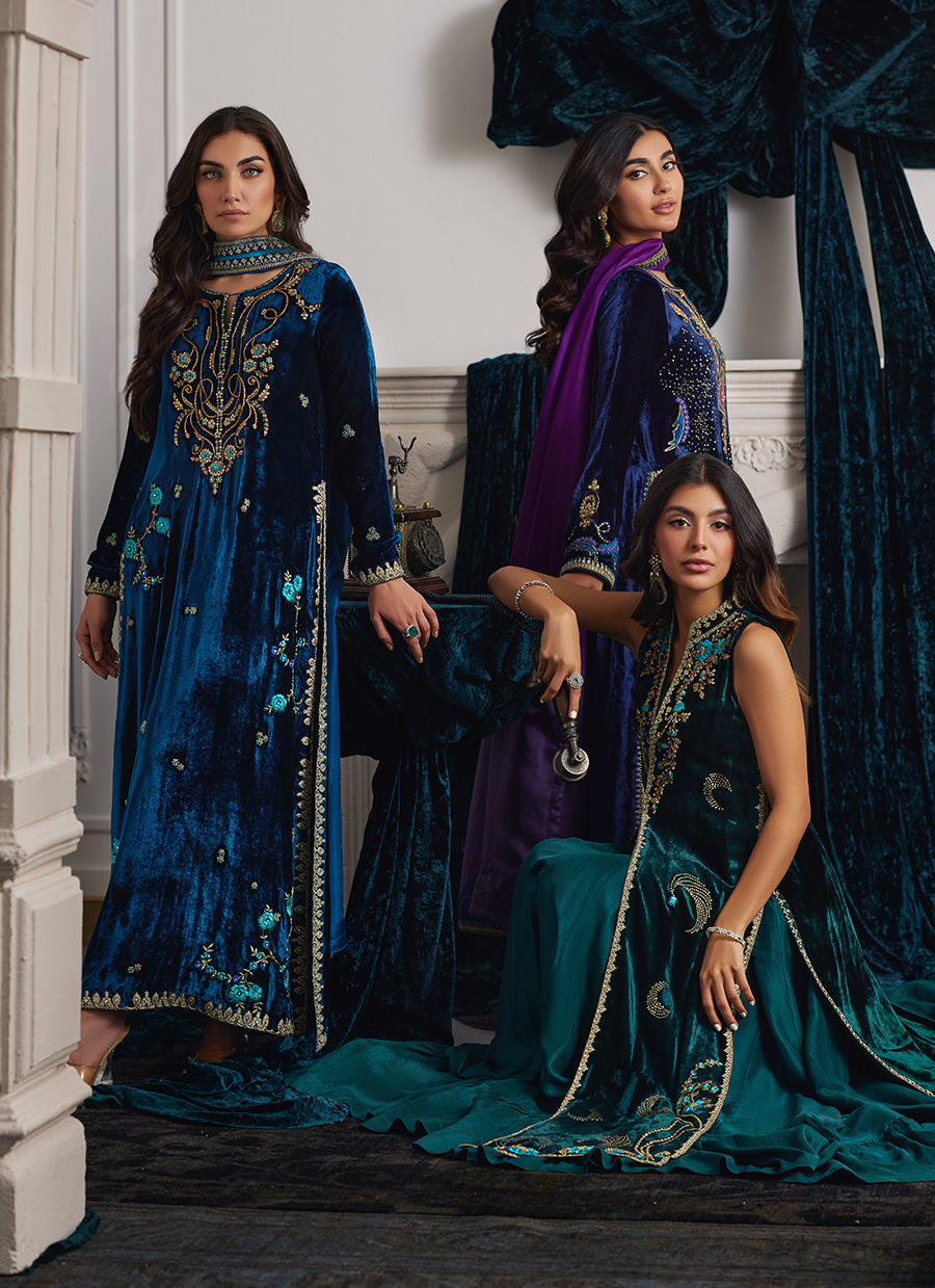 Dio pants only | Velvet | FARAH TALIB AZIZ