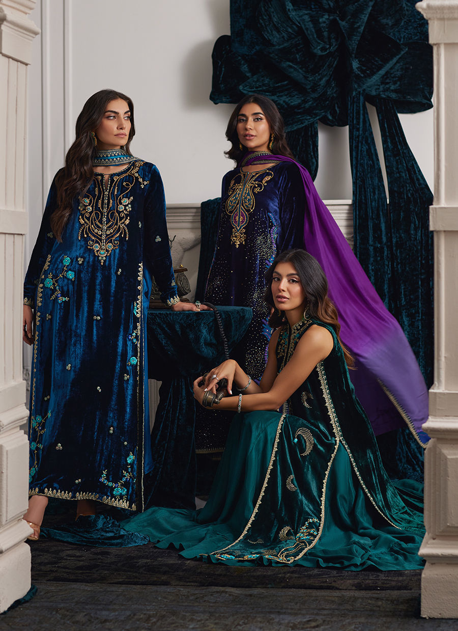 Dio pants only | Velvet | FARAH TALIB AZIZ