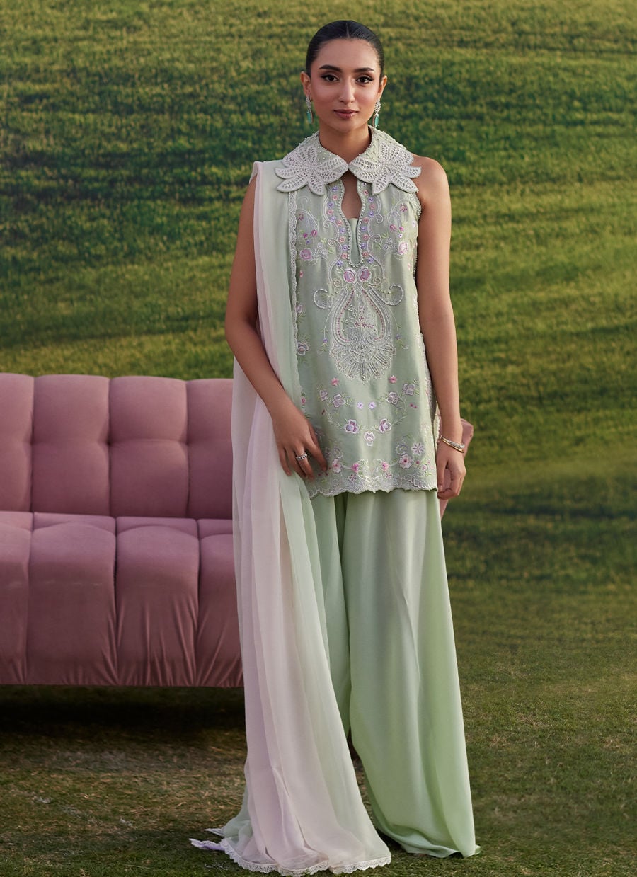 Minaara Shirt And Dupatta | Luna Eid '26 | FARAH TALIB AZIZ