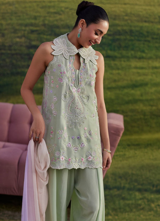 Minaara Shirt And Dupatta | Luna Eid '26 | FARAH TALIB AZIZ