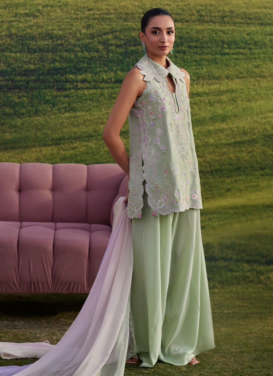 Minaara Shirt And Dupatta | Luna Eid '26 | FARAH TALIB AZIZ