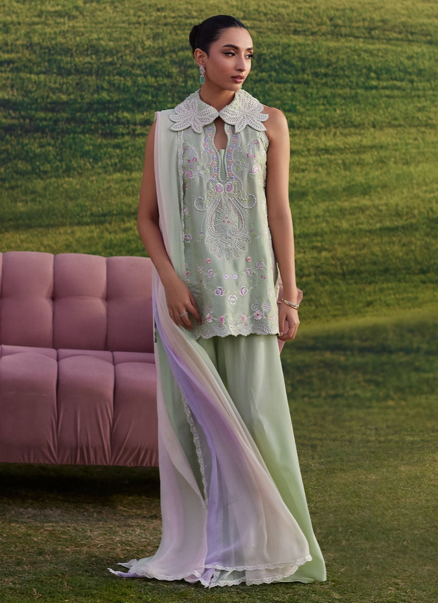 Minaara Shirt And Dupatta | Luna Eid '26 | FARAH TALIB AZIZ