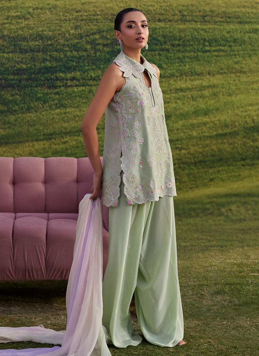Minaara Shirt And Dupatta | Luna Eid '26 | FARAH TALIB AZIZ