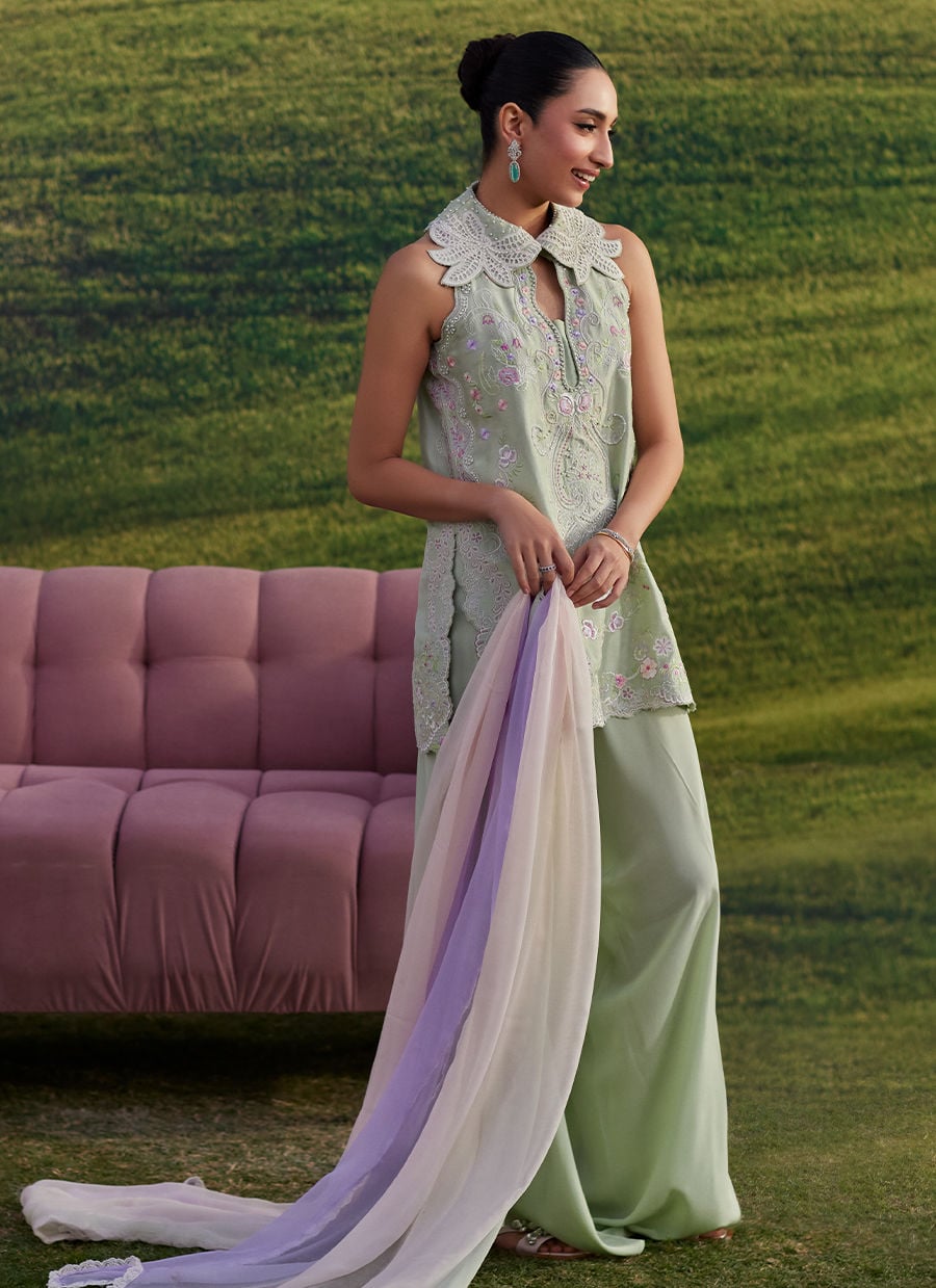 Minaara Shirt And Dupatta | Luna Eid '26 | FARAH TALIB AZIZ