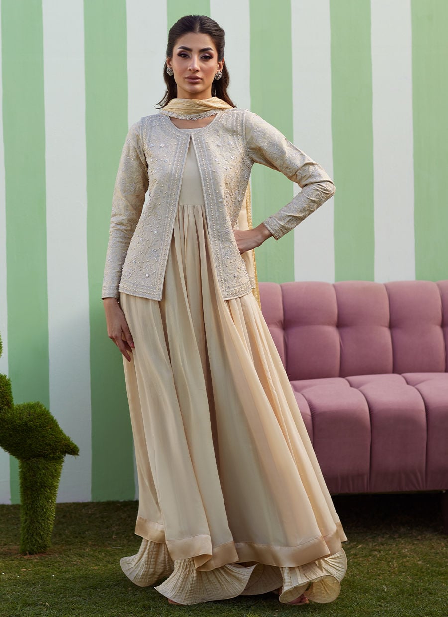 Luma Kalidaar With Dupatta And Pants | Luna Eid '26 | FARAH TALIB AZIZ