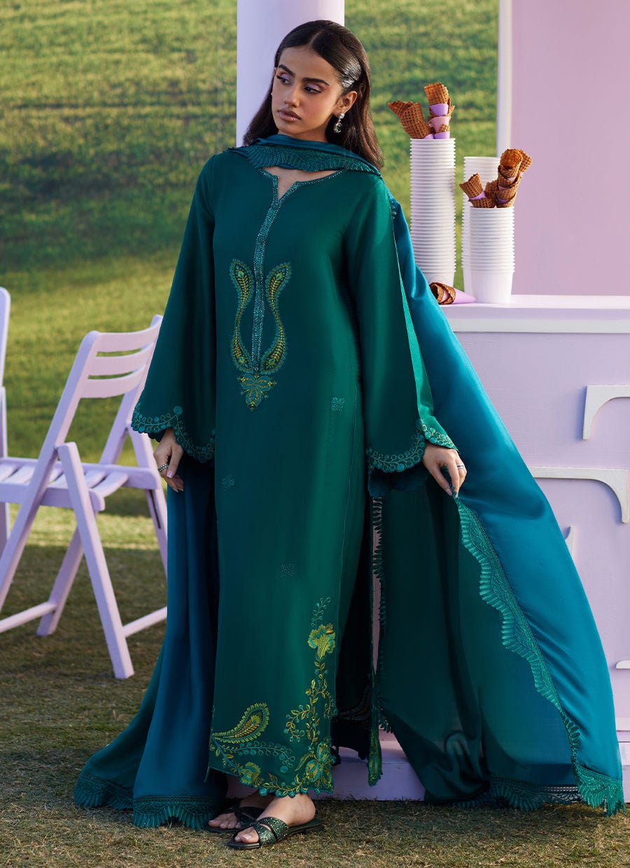 Zayra Shirt And Dupatta | Luna Eid '26 | FARAH TALIB AZIZ