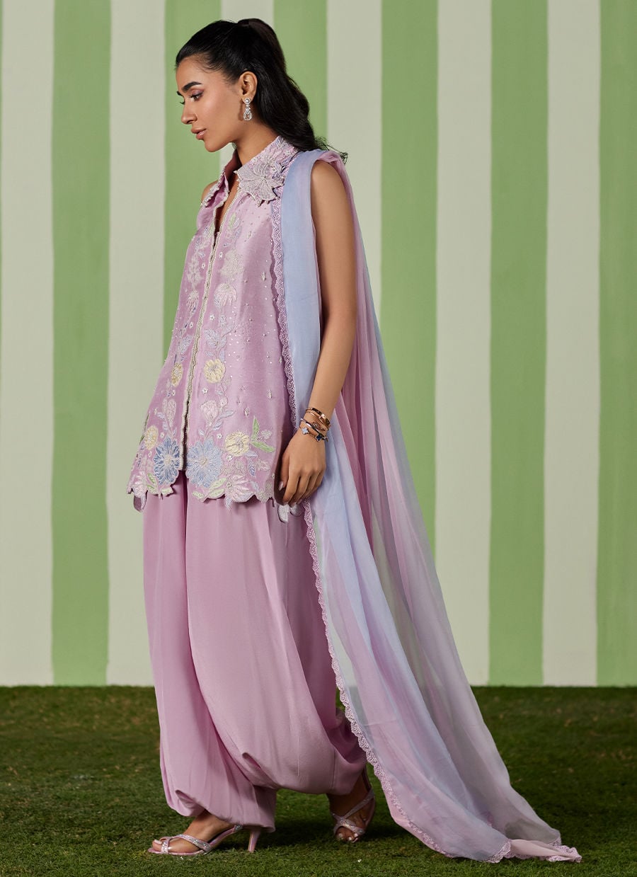 Deeba Jacket with Dupatta | Luna Eid '26 | FARAH TALIB AZIZ