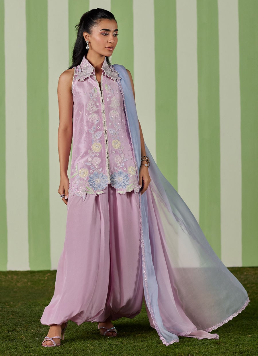 Deeba Jacket with Dupatta | Luna Eid '26 | FARAH TALIB AZIZ