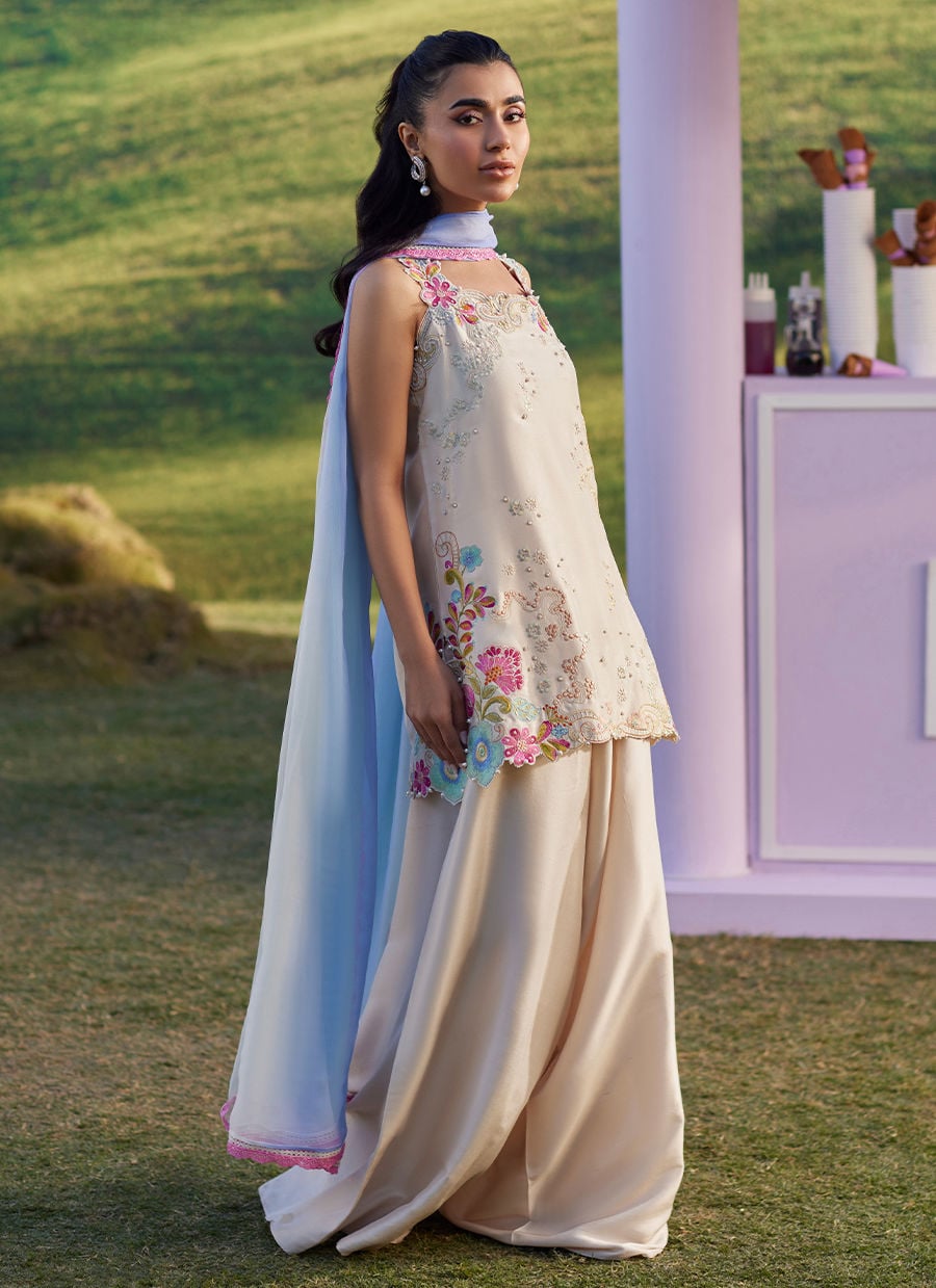 Aira Shirt And Dupatta | Luna Eid '26 | FARAH TALIB AZIZ