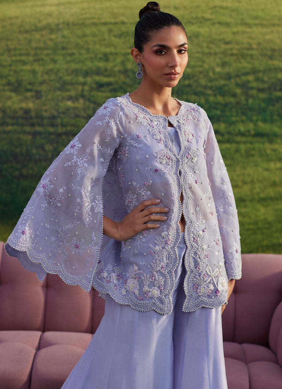 Lilac Haze Jacket | Luna Eid '26 | FARAH TALIB AZIZ