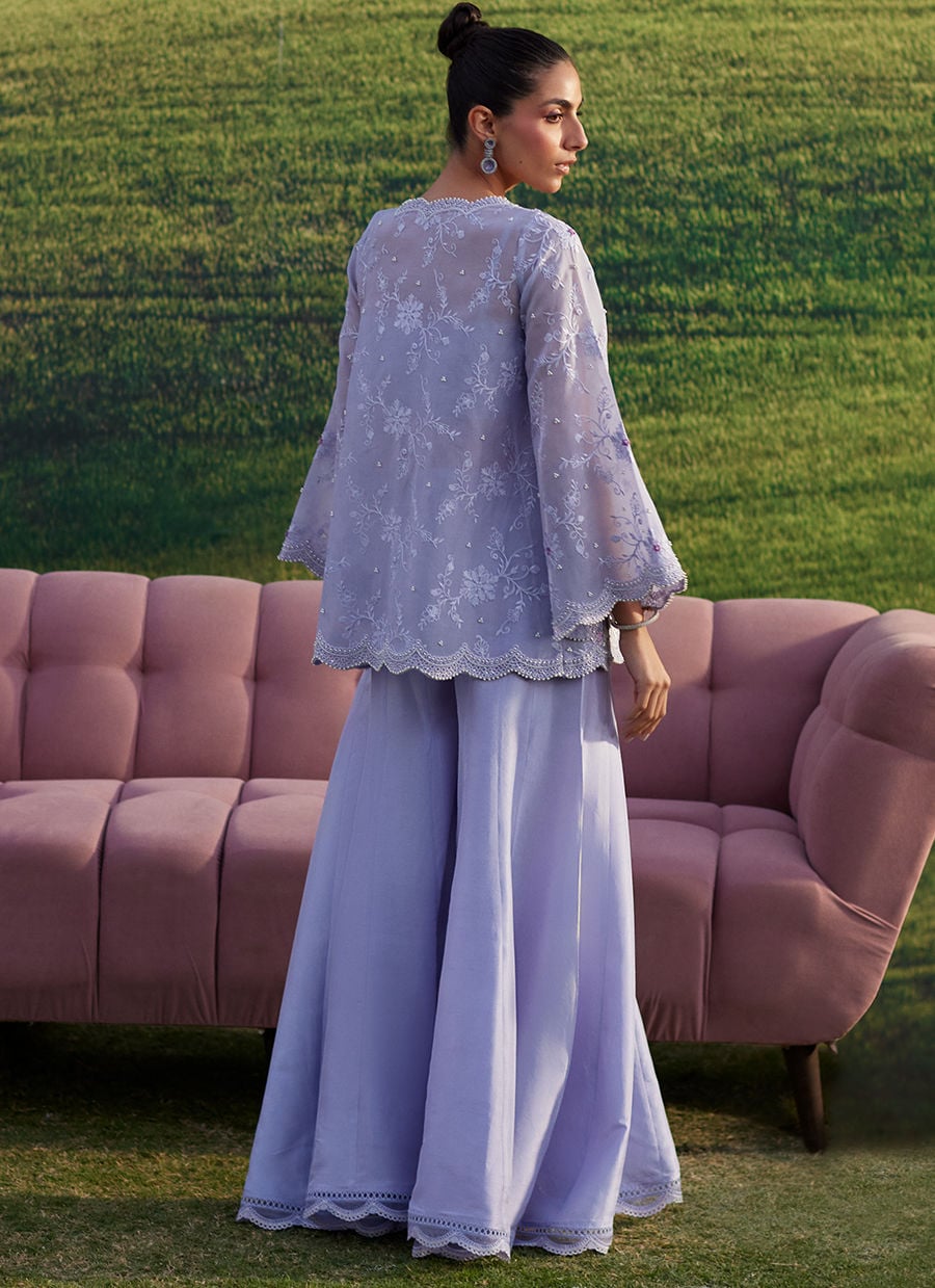 Lilac Haze Jacket | Luna Eid '26 | FARAH TALIB AZIZ