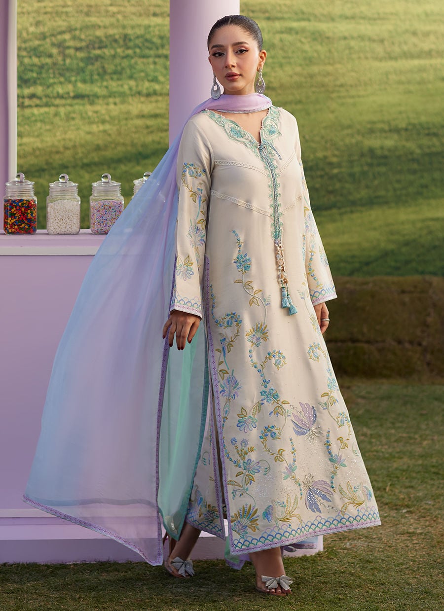 Slona Shirt And Dupatta | Luna Eid '26 | FARAH TALIB AZIZ