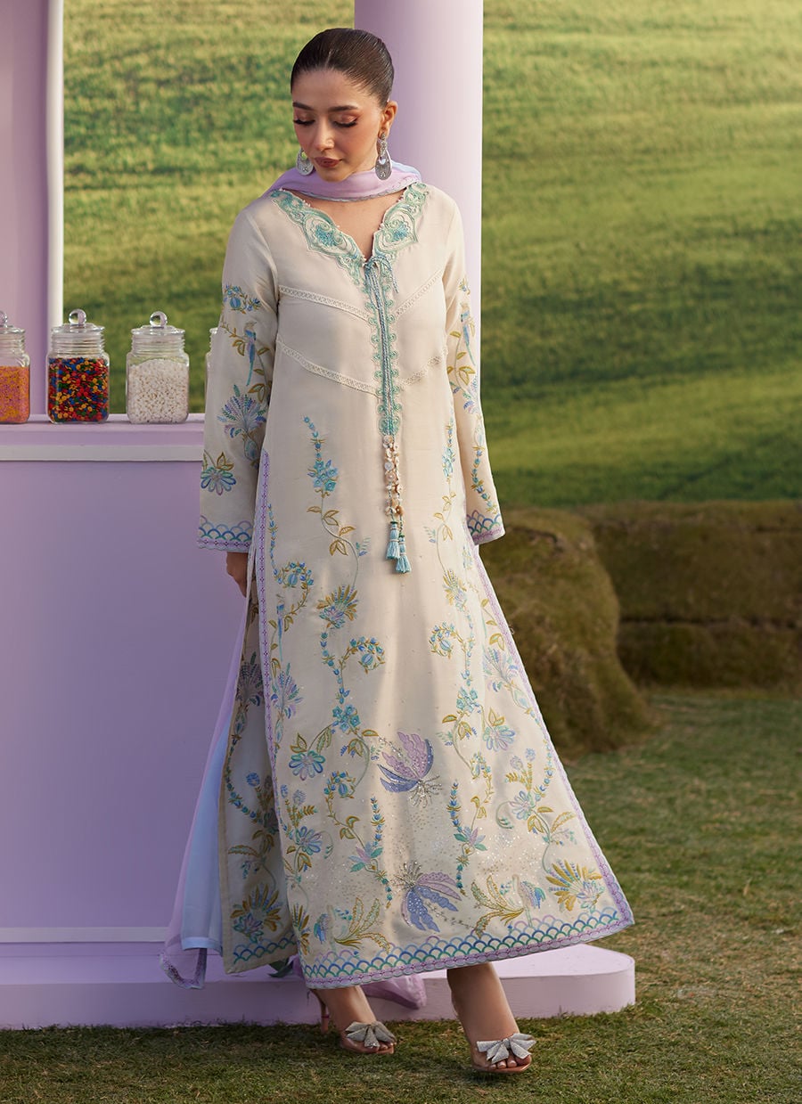 Slona Shirt And Dupatta | Luna Eid '26 | FARAH TALIB AZIZ