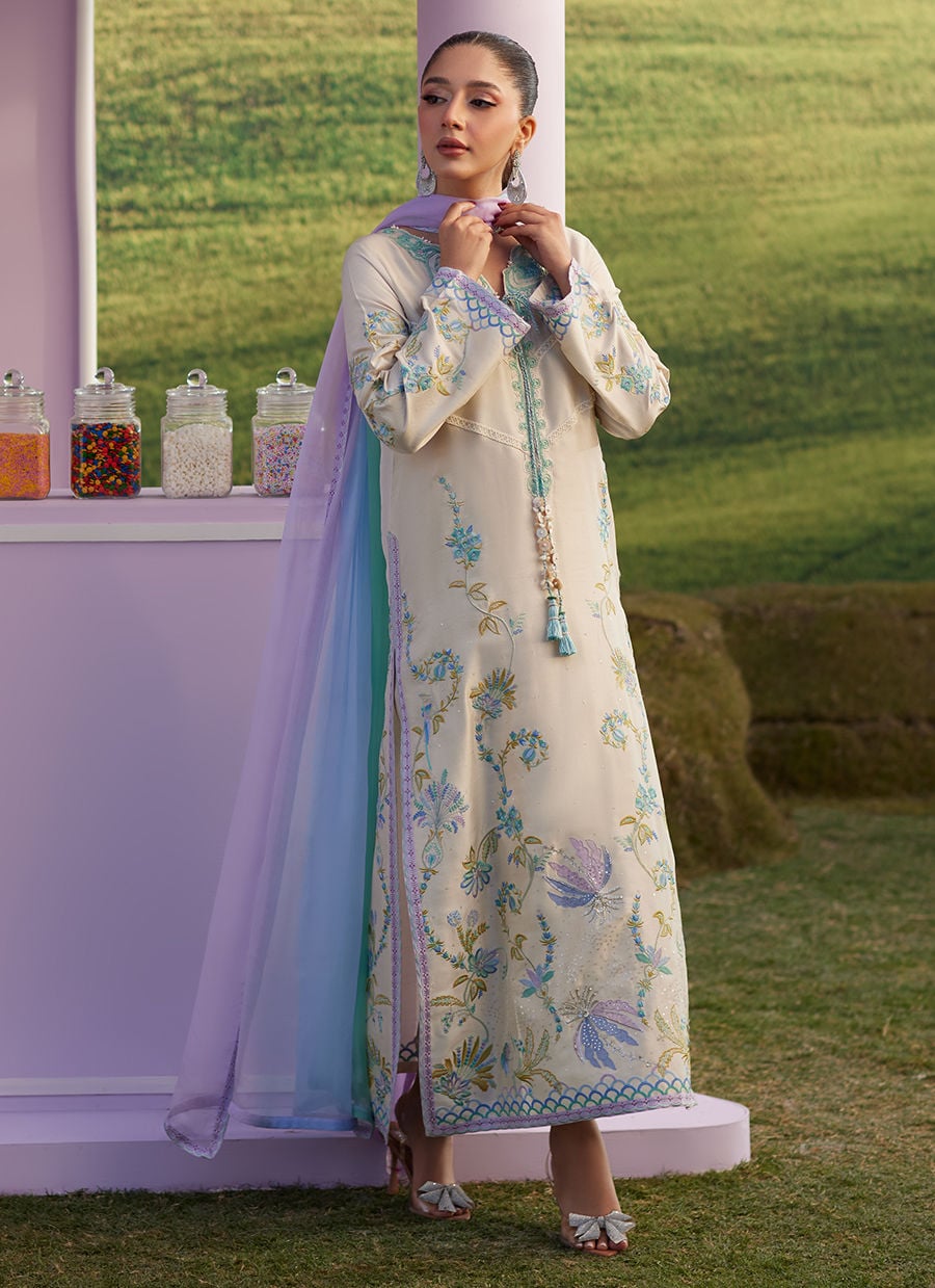 Slona Shirt And Dupatta | Luna Eid '26 | FARAH TALIB AZIZ