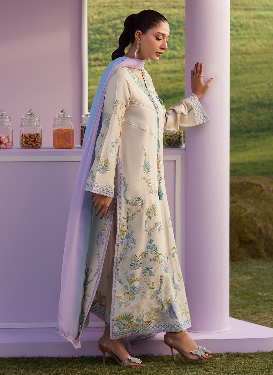 Slona Shirt And Dupatta | Luna Eid '26 | FARAH TALIB AZIZ