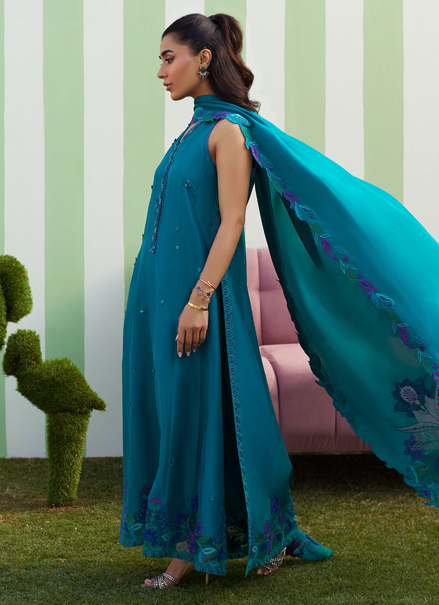 Slona Shirt And Dupatta | Luna Eid '26 | FARAH TALIB AZIZ