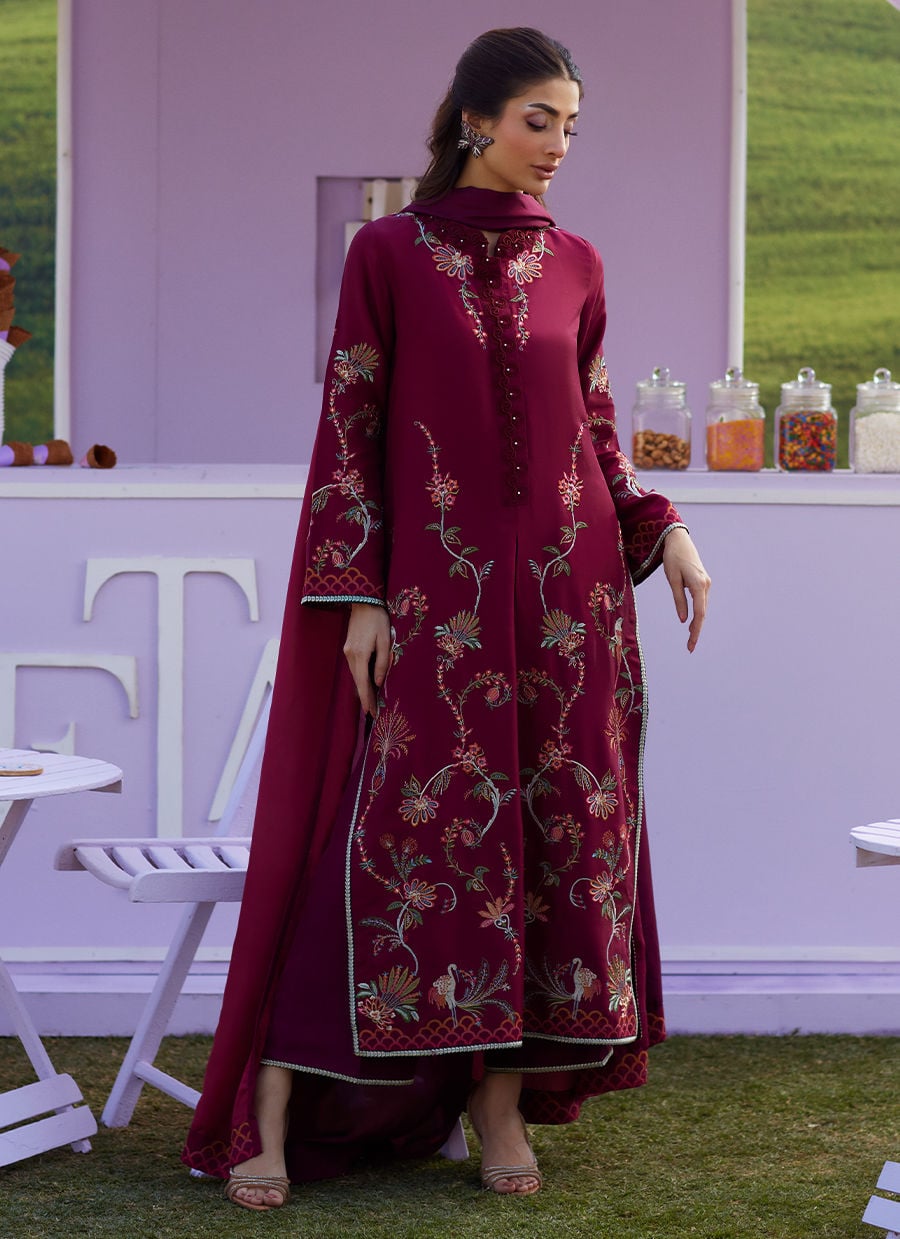 Caire Shirt And Dupatta | Luna Eid '26 | FARAH TALIB AZIZ