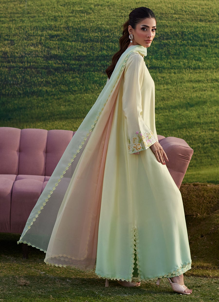 Xeina Shirt And Dupatta | Luna Eid '26 | FARAH TALIB AZIZ