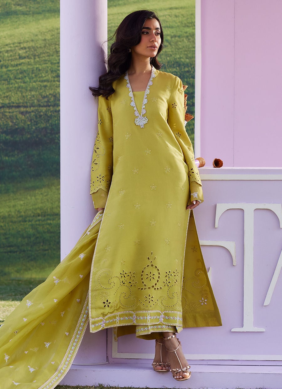 Jayah Shirt And Dupatta | Luna Eid '26 | FARAH TALIB AZIZ