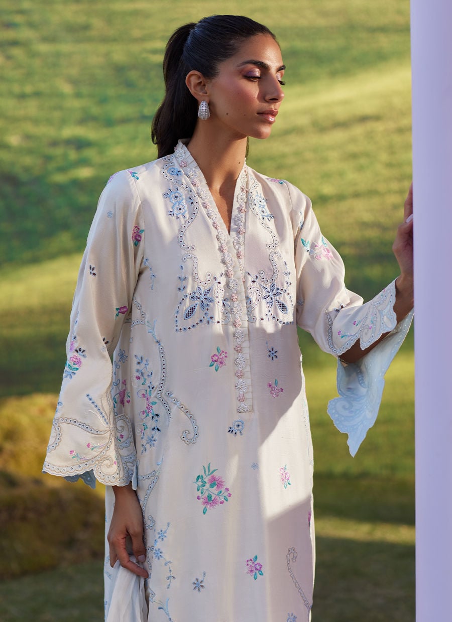 Elya Shirt And Dupatta | Luna Eid '26 | FARAH TALIB AZIZ