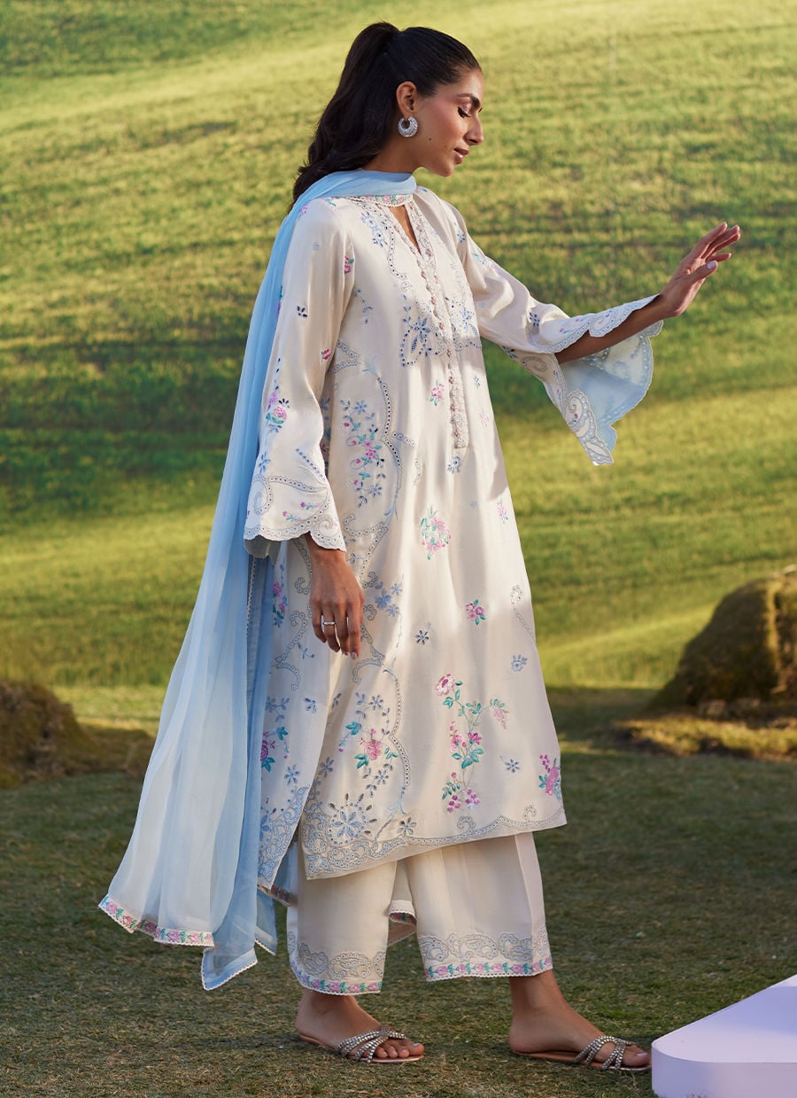 Elya Shirt And Dupatta | Luna Eid '26 | FARAH TALIB AZIZ