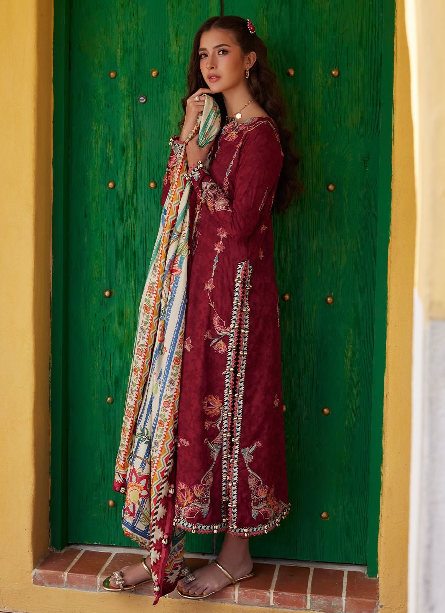 Sofia Scarlet | Luxury Lawn | FARAH TALIB AZIZ