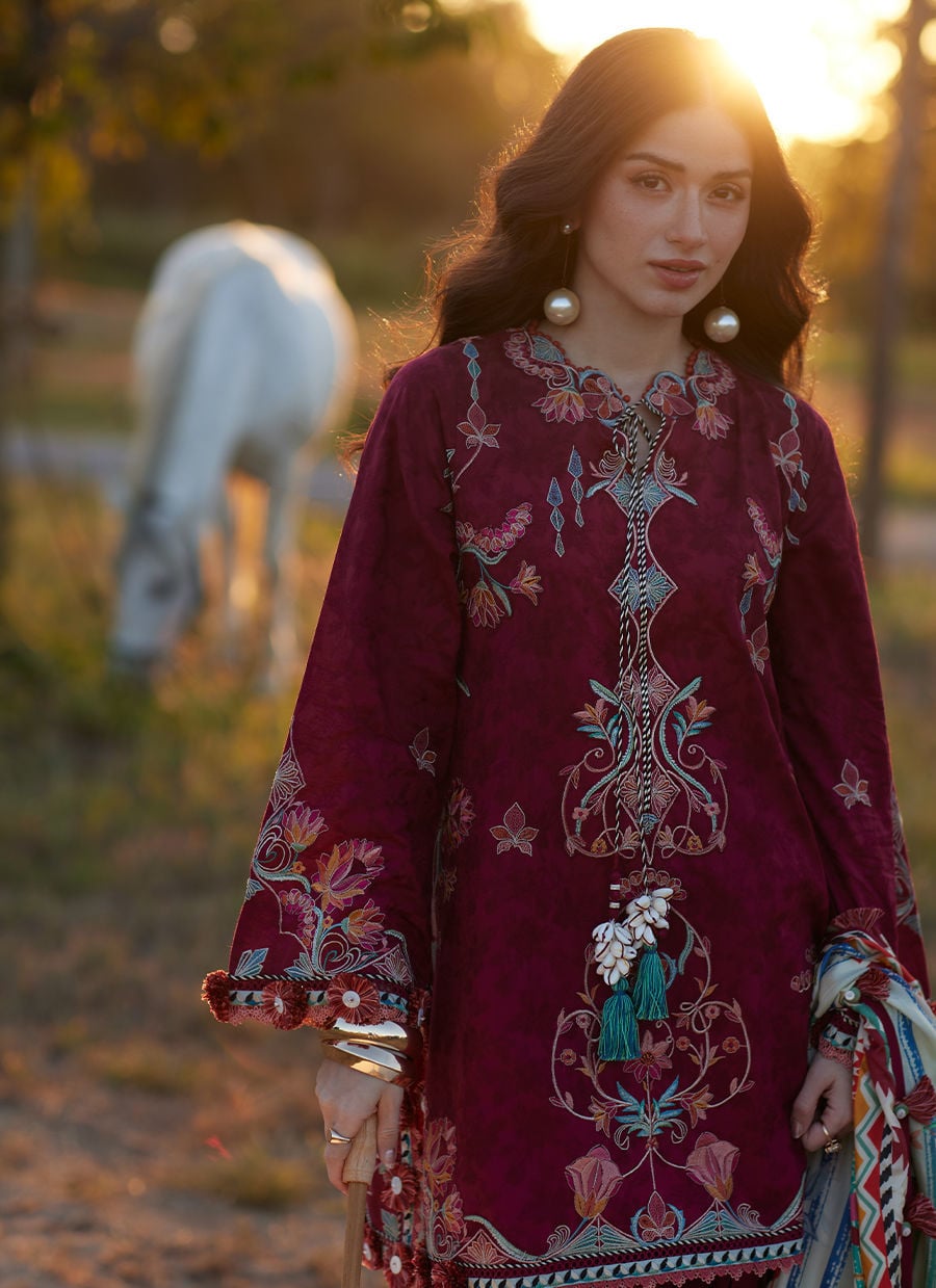 Sofia Scarlet | Luxury Lawn | FARAH TALIB AZIZ