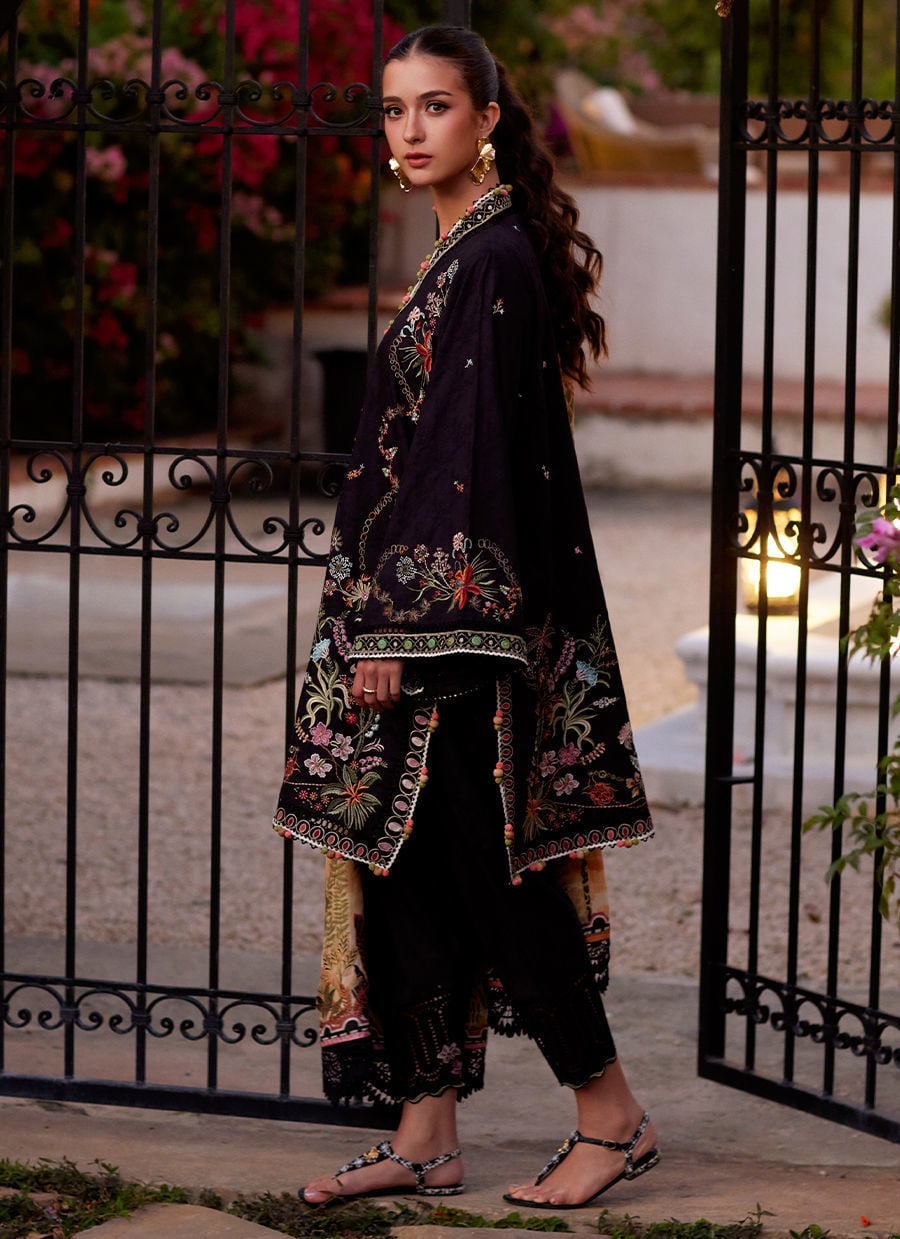 Blanca Black | Luxury Lawn | FARAH TALIB AZIZ