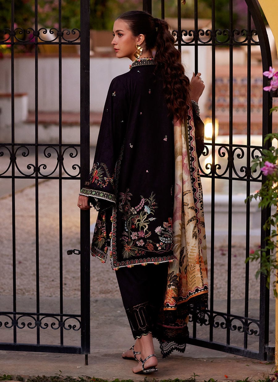 Blanca Black | Luxury Lawn | FARAH TALIB AZIZ