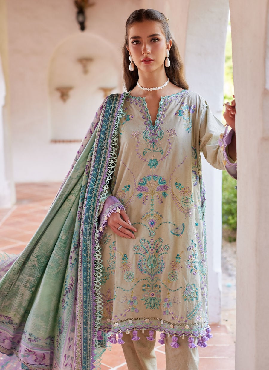 Valeria Olive | Luxury Lawn | FARAH TALIB AZIZ