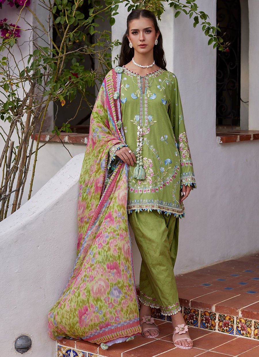 Carmen Kiwi | Luxury Lawn | FARAH TALIB AZIZ