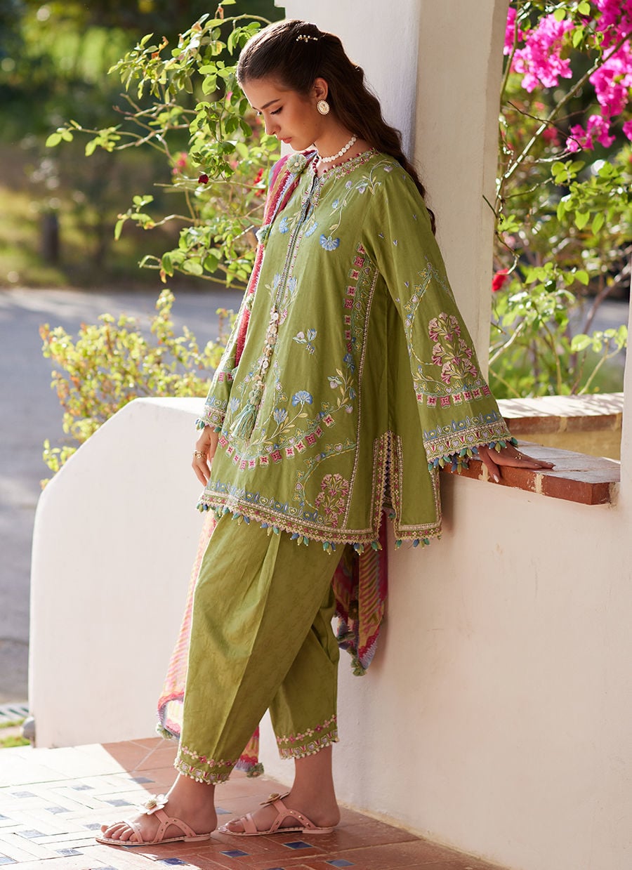 Carmen Kiwi | Luxury Lawn | FARAH TALIB AZIZ