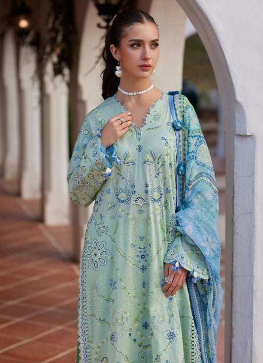 Marcia Mint | Luxury Lawn | FARAH TALIB AZIZ