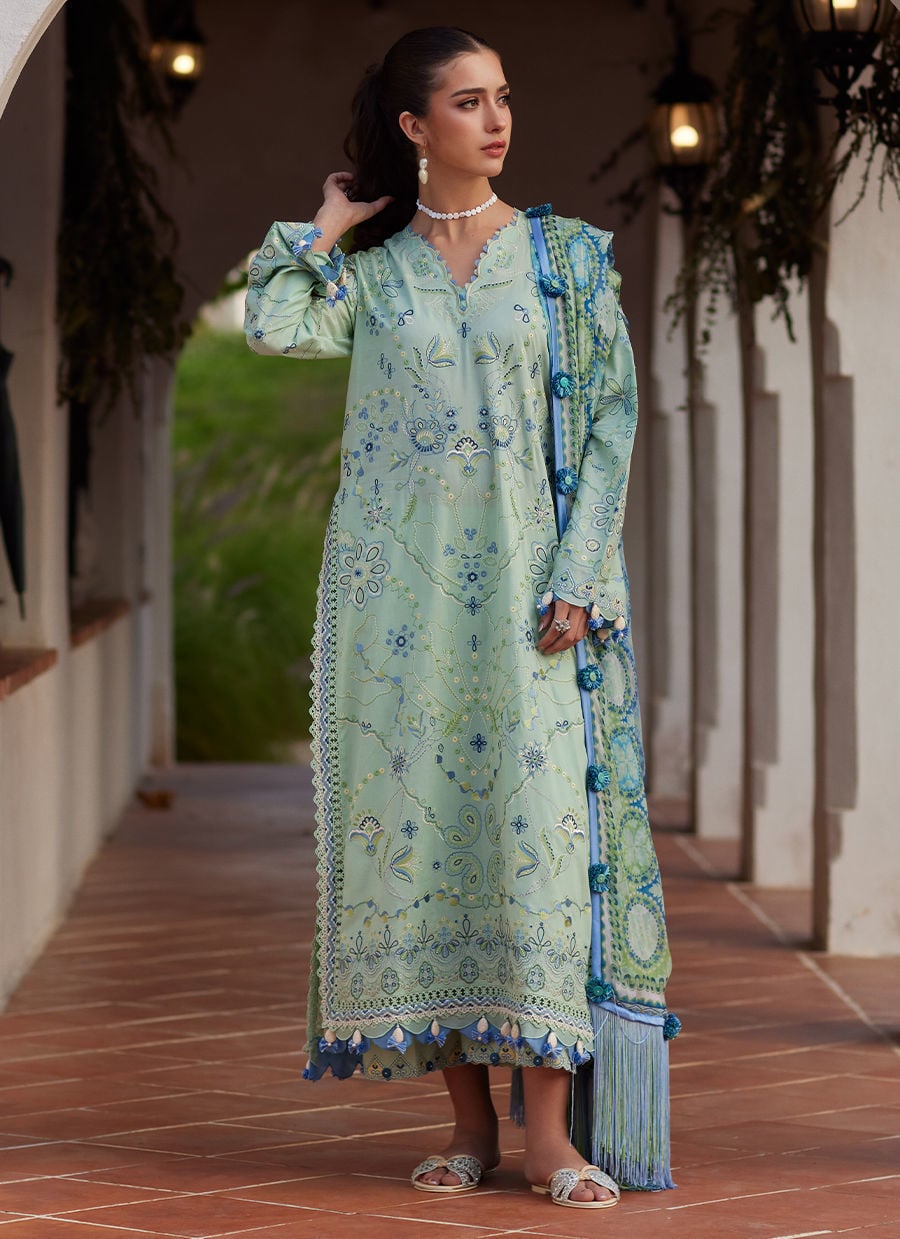 Marcia Mint | Luxury Lawn | FARAH TALIB AZIZ