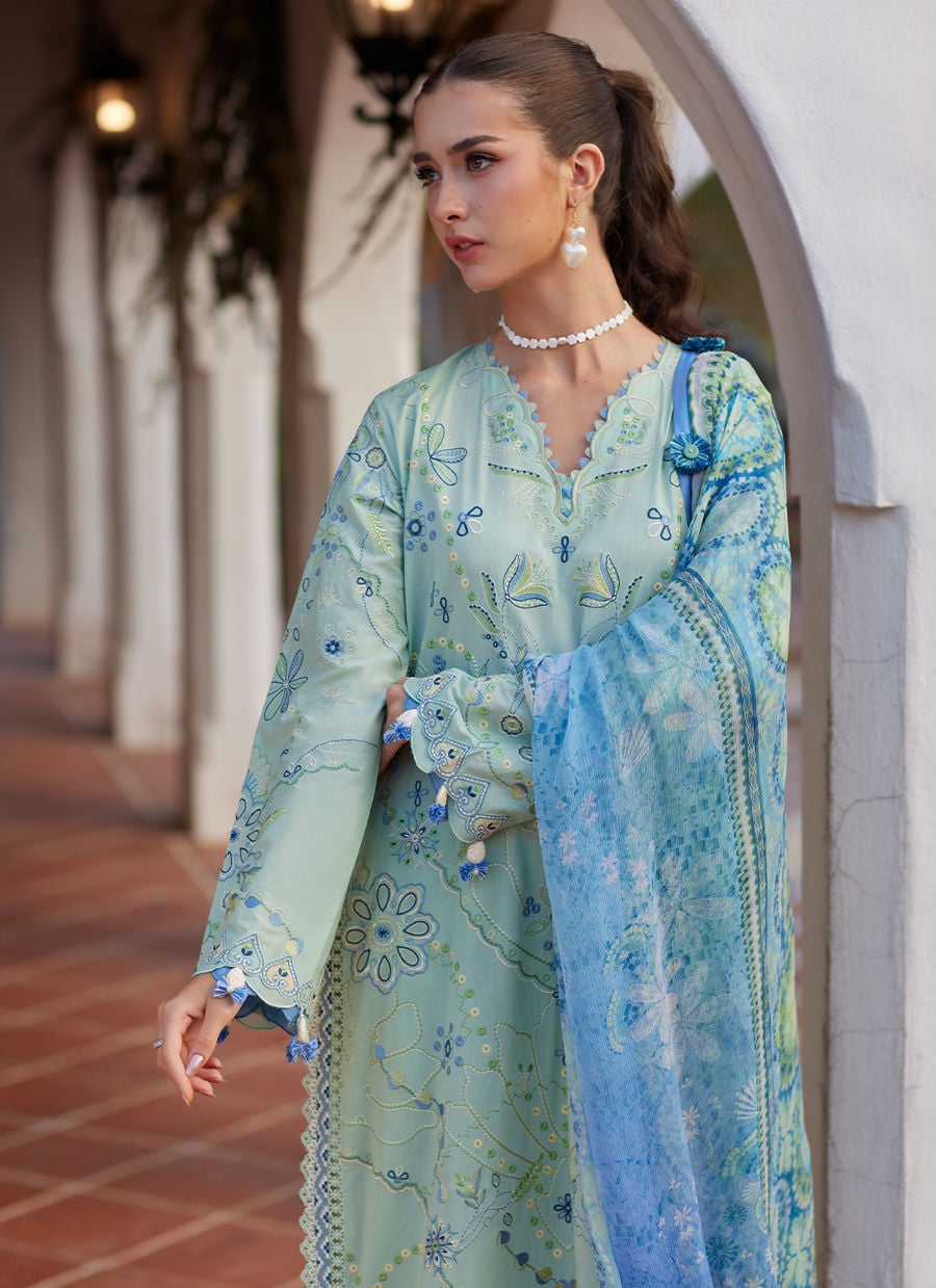 Marcia Mint | Luxury Lawn | FARAH TALIB AZIZ