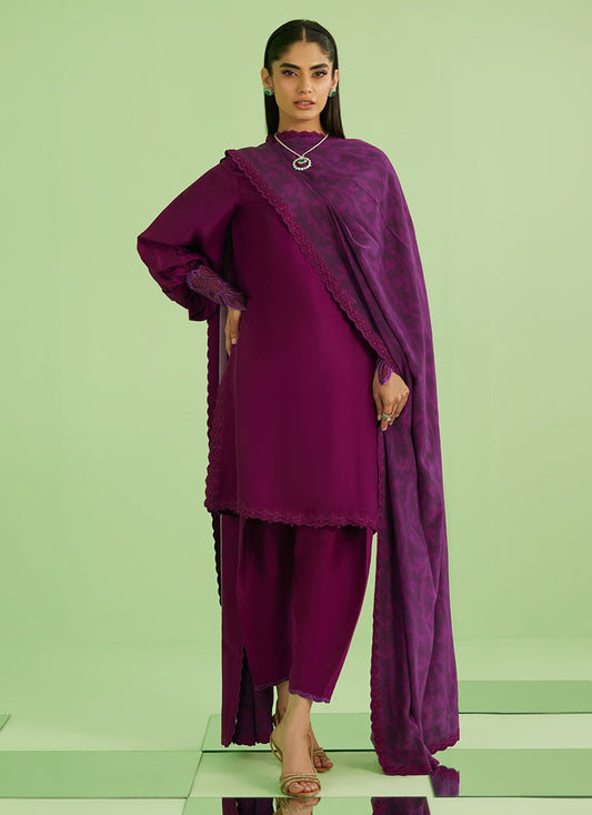 Aine Short Shirt With Drape Dupatta | Veya- A Draped Capsule | FARAH TALIB AZIZ