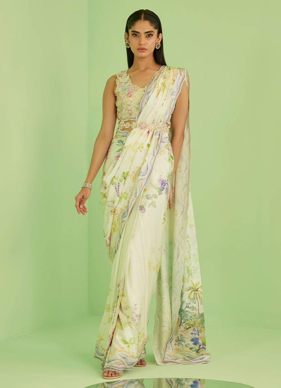 Avery Saree | Veya- A Draped Capsule | FARAH TALIB AZIZ