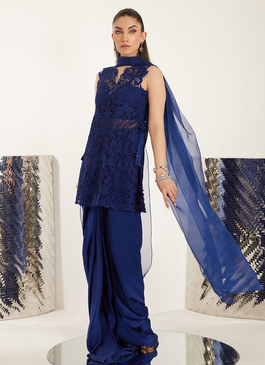 Mabel Peplum Shirt With Skirt | Veya- A Draped Capsule | FARAH TALIB AZIZ