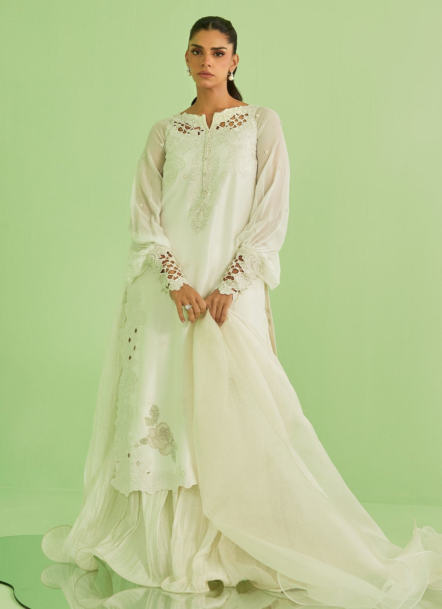 Briar Shirt and Dupatta | Veya- A Draped Capsule | FARAH TALIB AZIZ