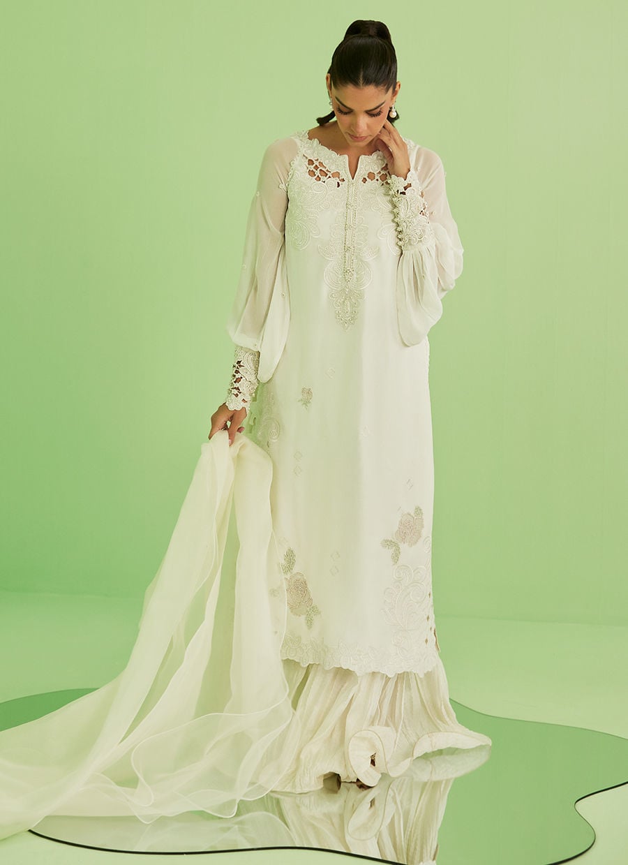 Briar Shirt and Dupatta | Veya- A Draped Capsule | FARAH TALIB AZIZ