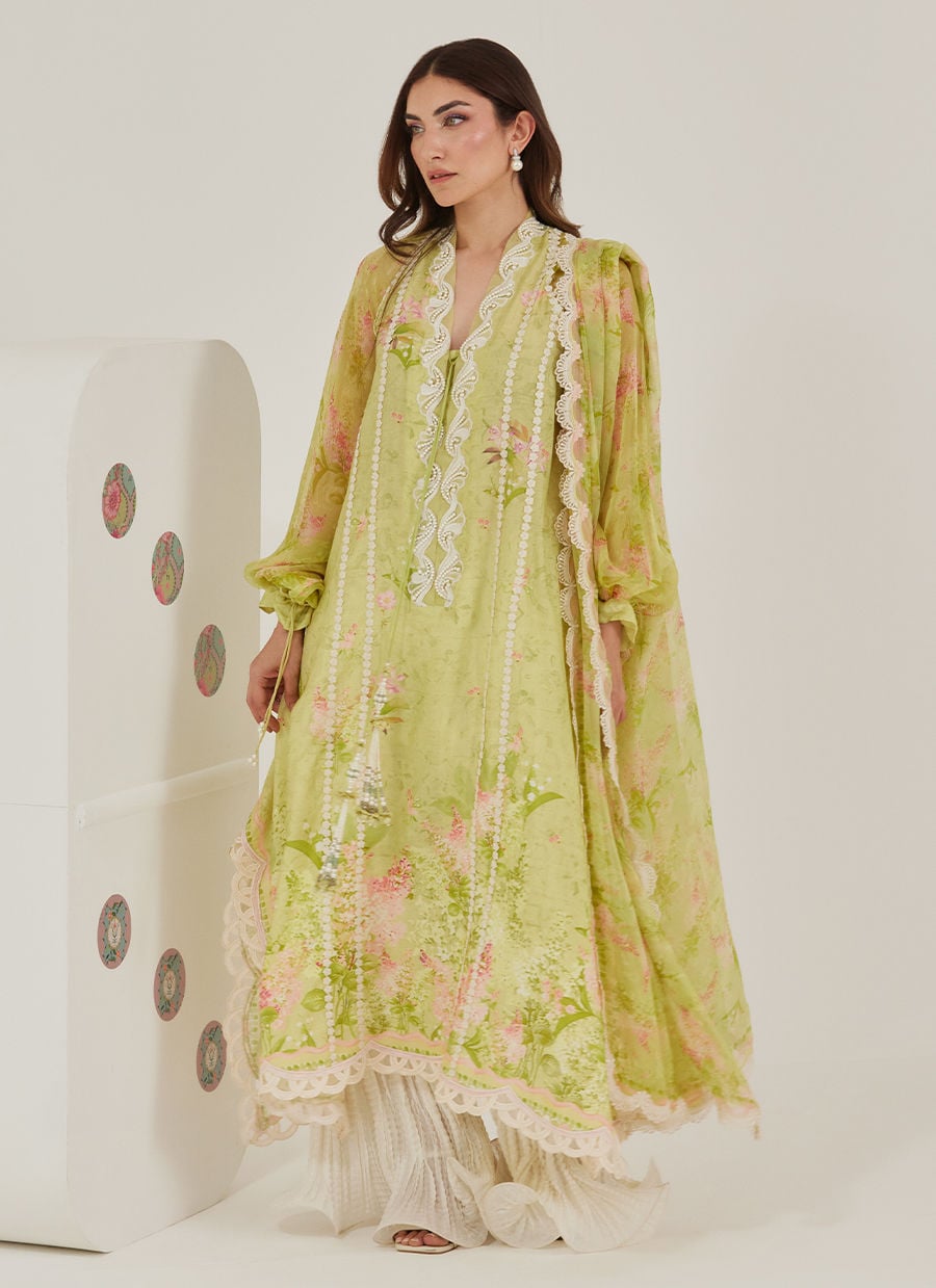 Malone Shirt And Dupatta | Tara Eid'26 | FARAH TALIB AZIZ
